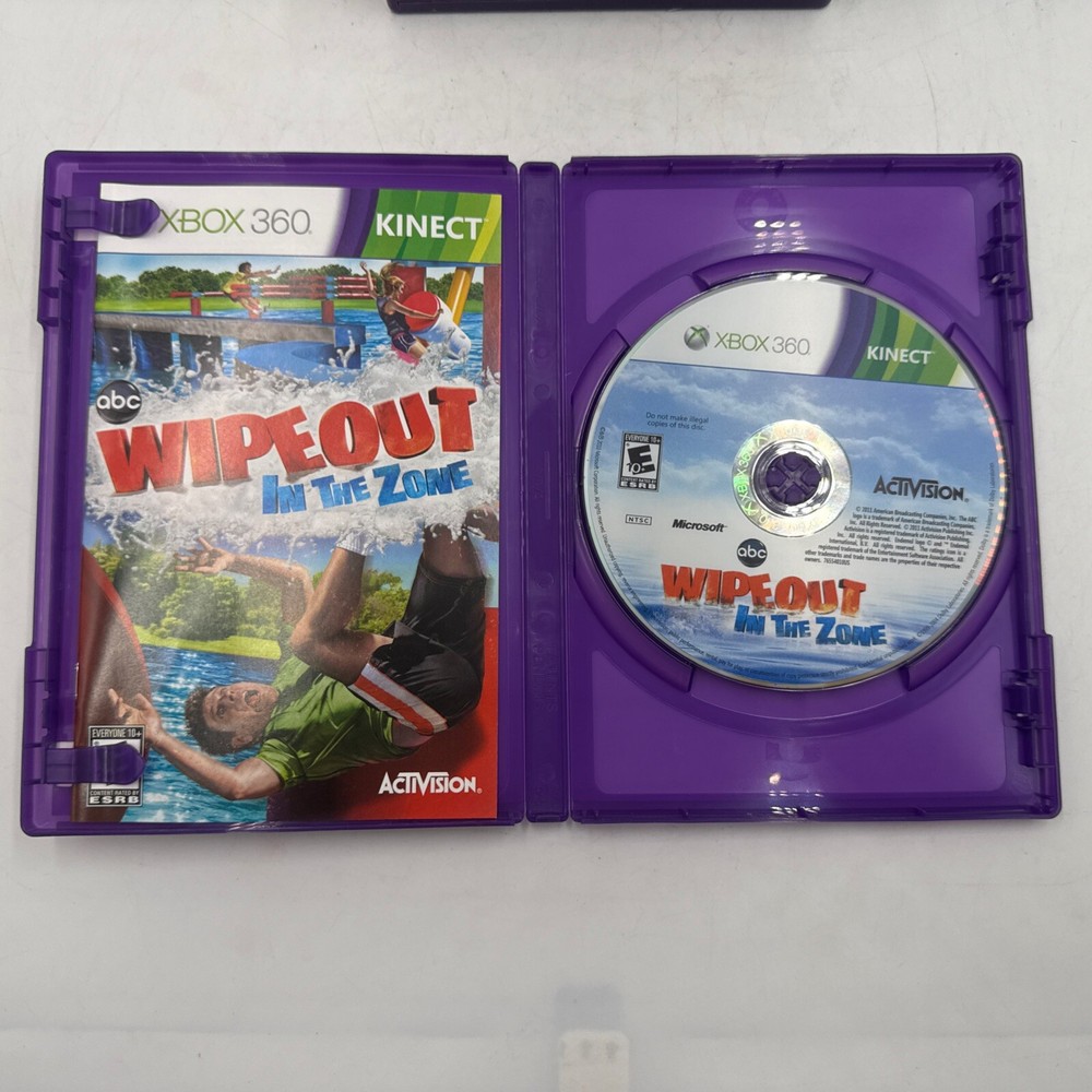 Xbox 360 Kinect Sensor Model 1414 with 6 Games Bundle -