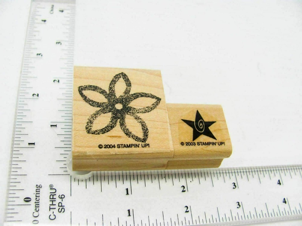 Super Stars Rubber Stamp - Stamp Set A254
