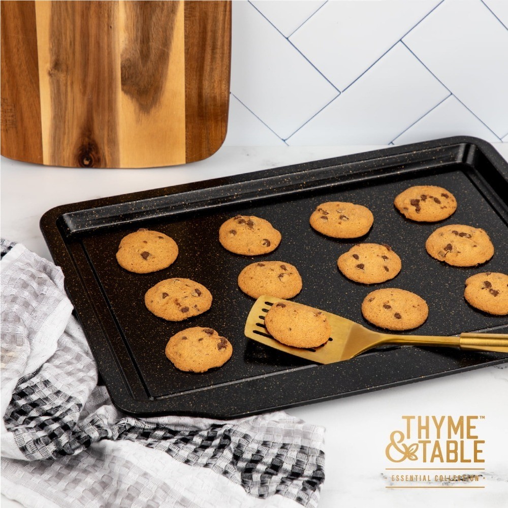 (3 pack)Nonstick Extra Large 13"x20" Cookie Sheet - Black