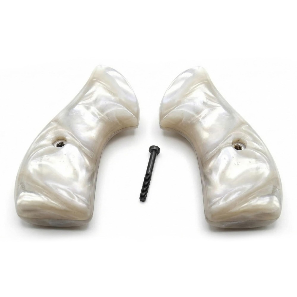 Replacement Grips for All Charter Arms Classic White Pearl