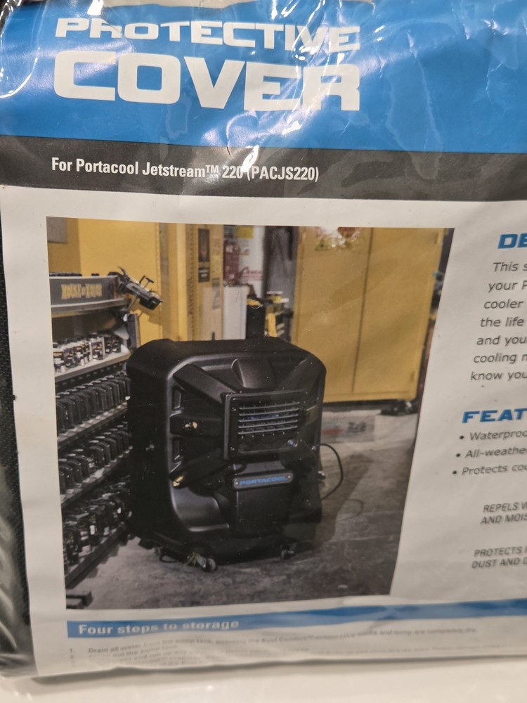 Compact Evaporative Cooler Cover Uline H-8659