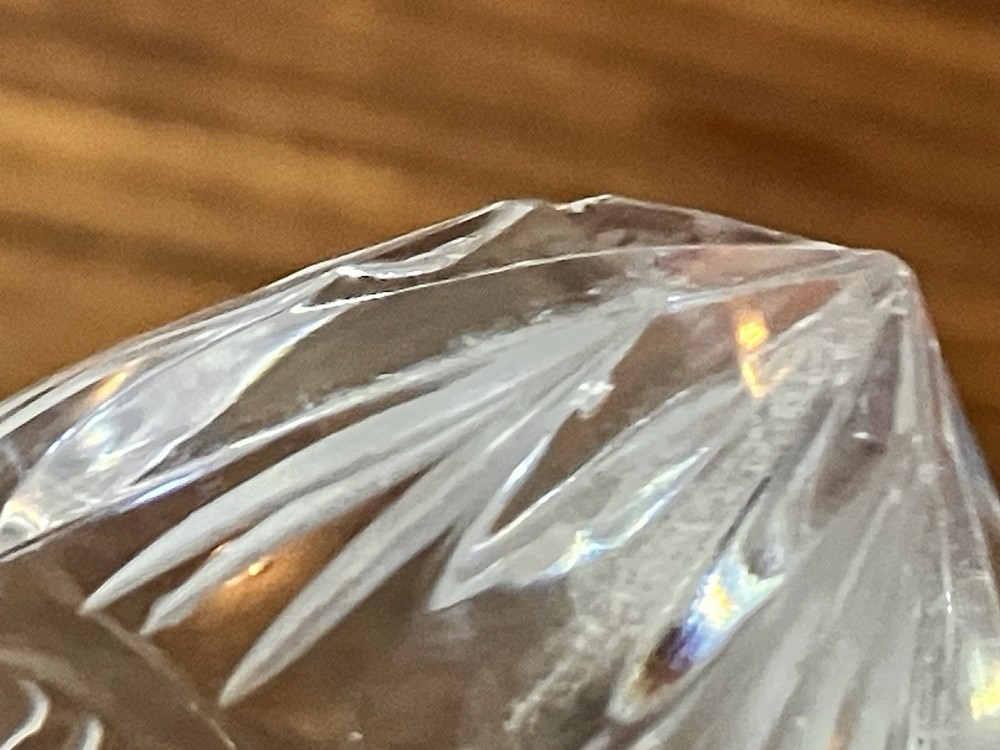 Vintage Cut Crystal Perfume Bottle