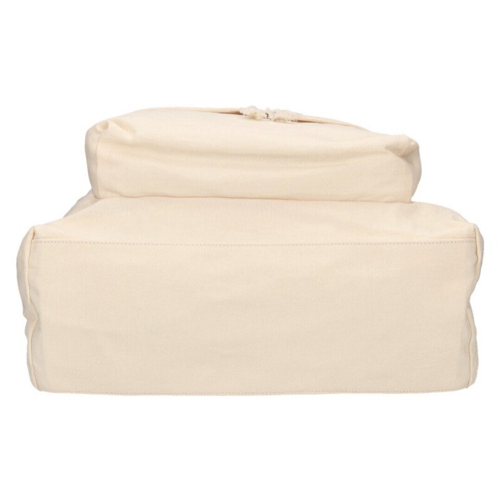 Cotton Backpack White Used From Japan