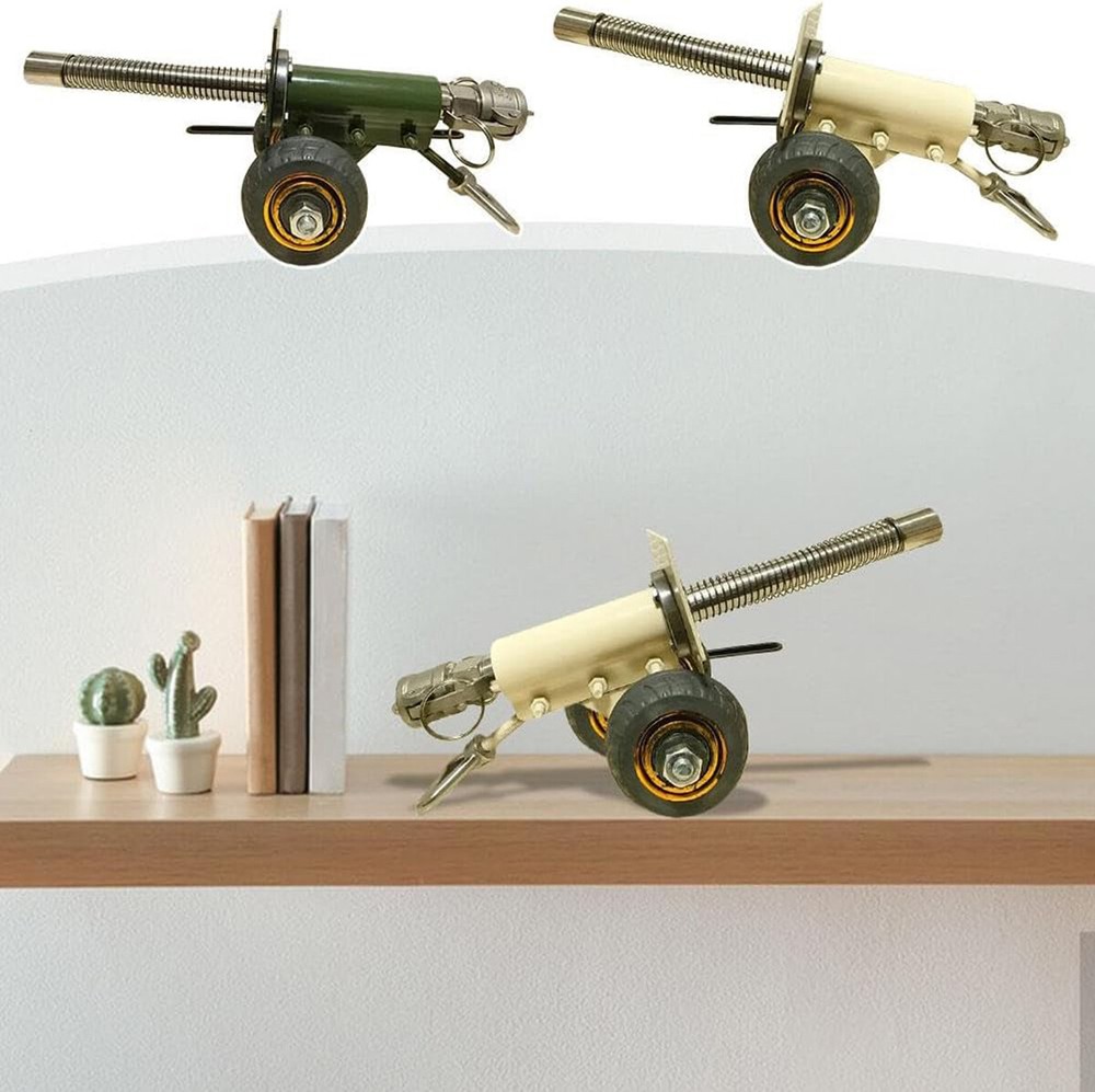 Mini Firecracker Artillery Cannon Model Military Launcher Artillery Collection