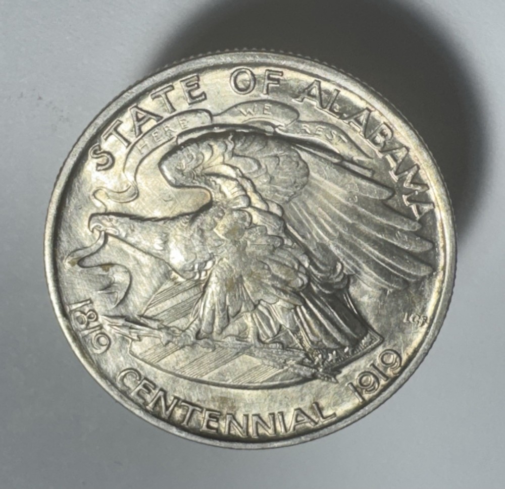 1921 Alabama Commemorative Silver Half Dollar -1104