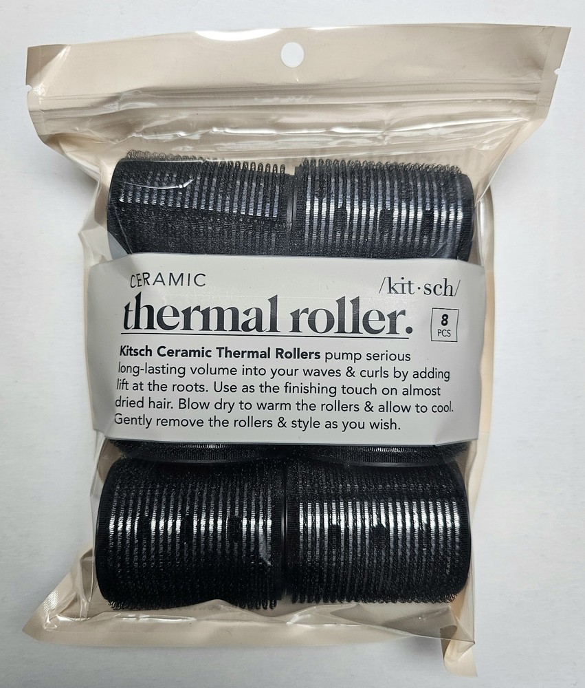 Ceramic Thermal Rollers, By Kitsch, New Unopened, 6 rollers, 3 sizes