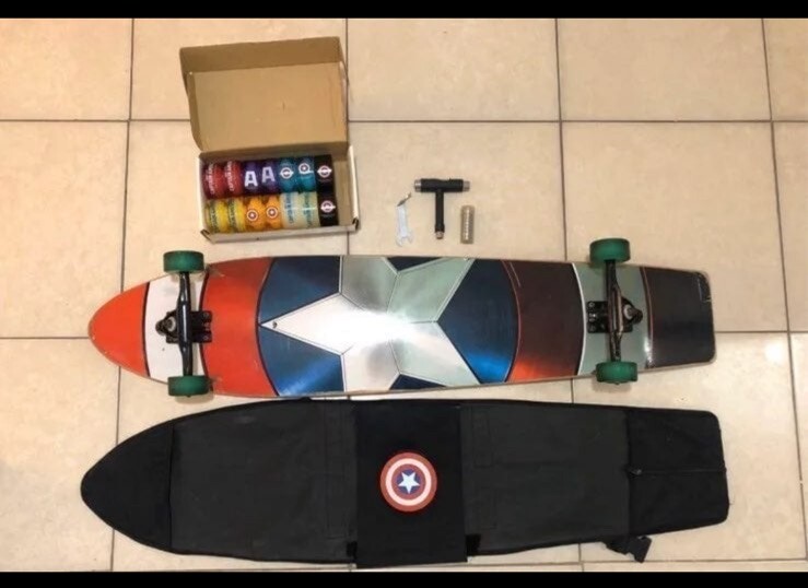 Captain America Longboard (Limited Edition)