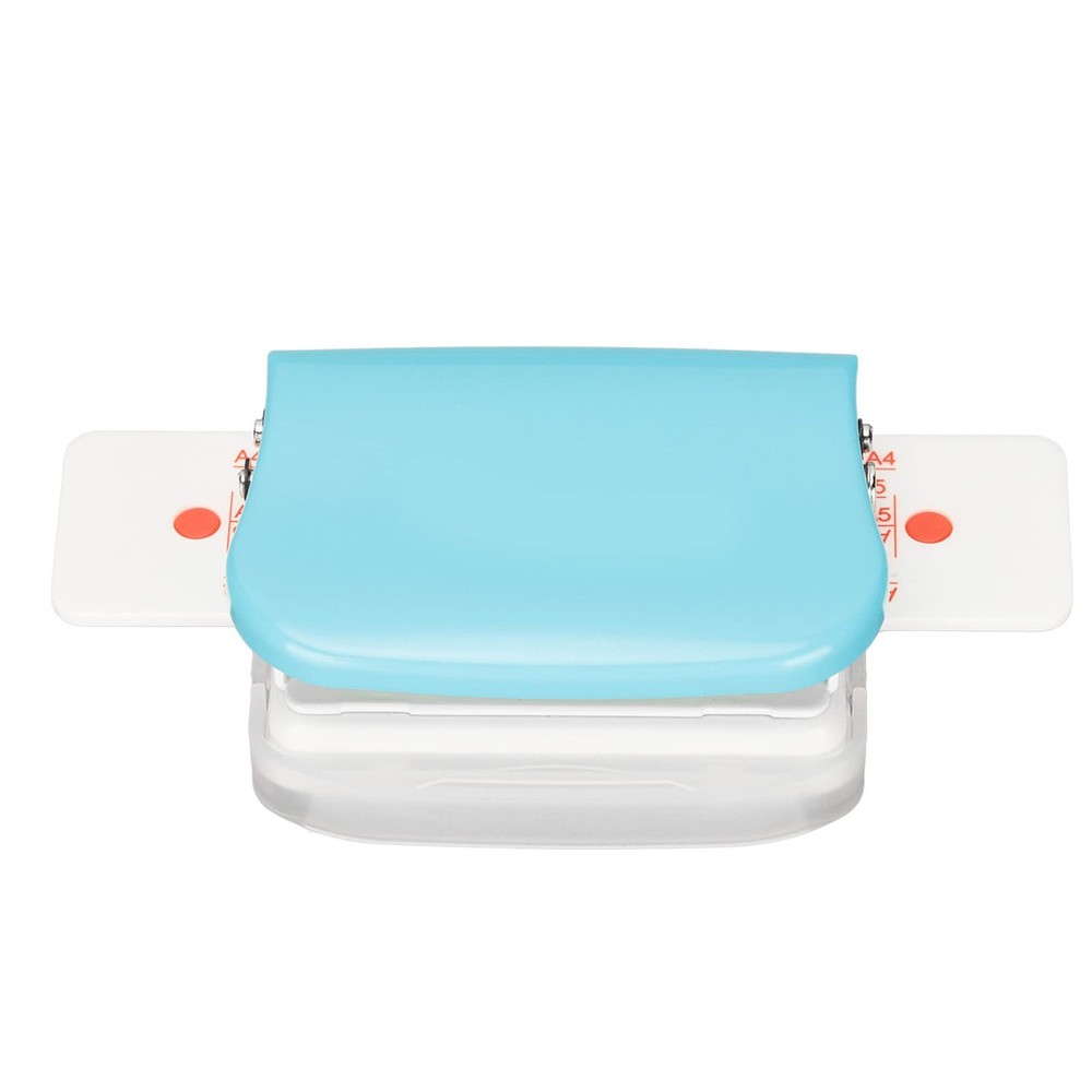 Mini Manual Binding Machine Portable 6 Holes Paper Binding Hole Puncher, Mult...