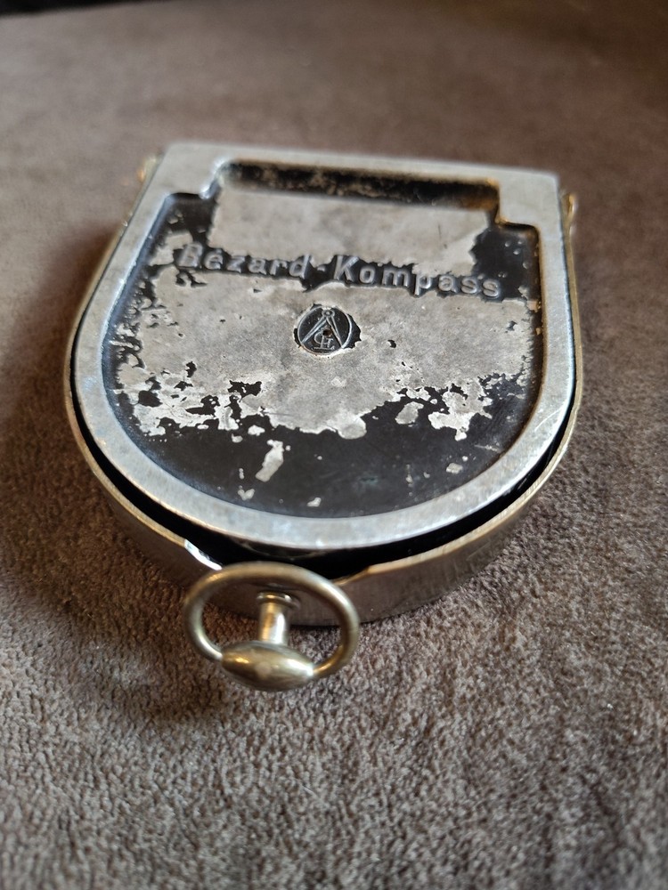 Vintage WW2 German Original Bezard Kompass Compass Compass, Works