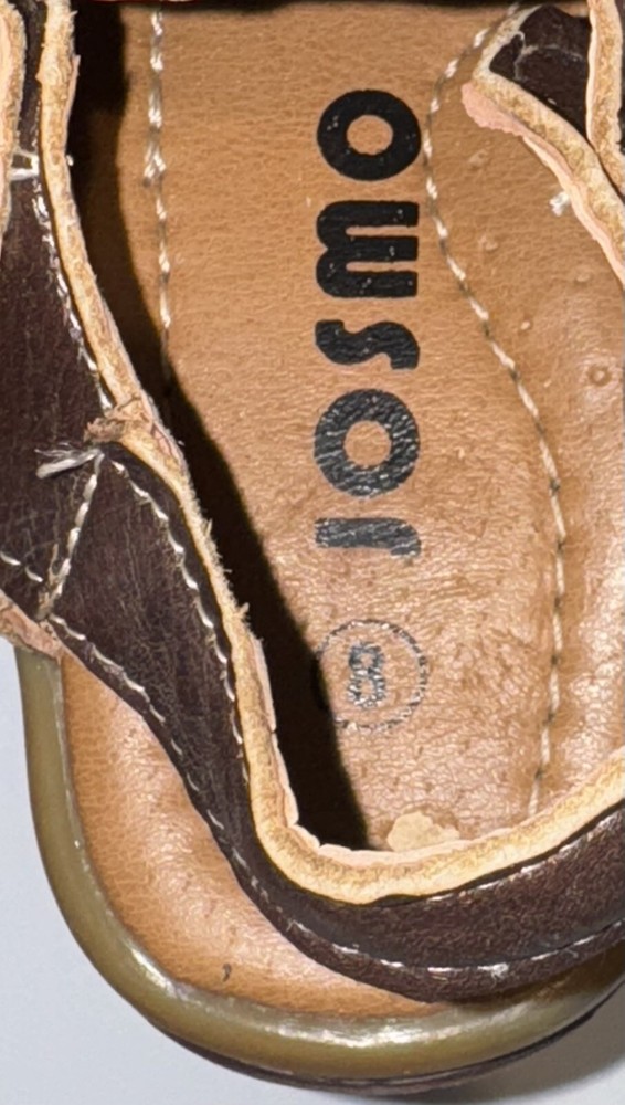 Boys Josmo Brown Sandals Size 8