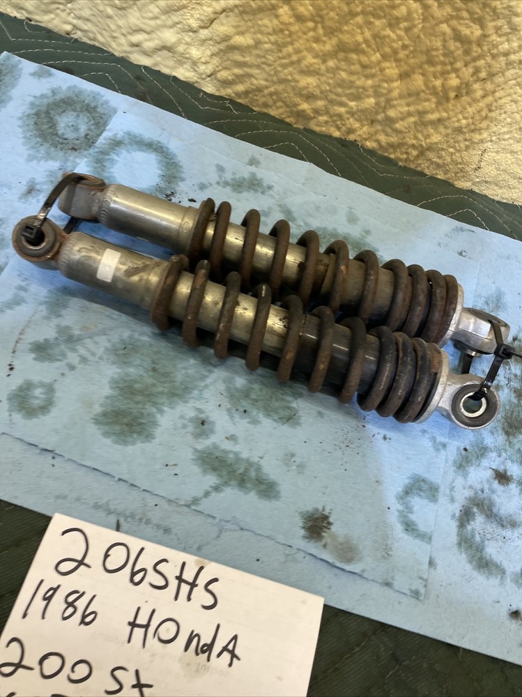 1986 Honda 200 SX front shocks suspension 206