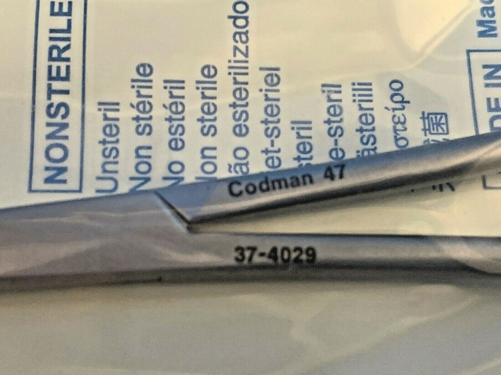 Codman, 37-4029 Needle Holder 4 3/4", Orthopedic