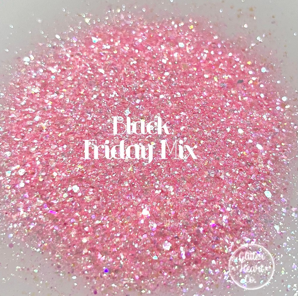 Premium Polyester Glitter - Pink Opal Mix