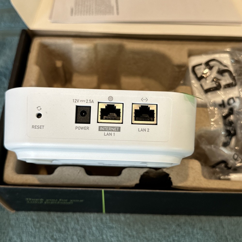 Luxul MN-10 Epic Mesh Node Network Router/Wireless Access Point WHITE NIB