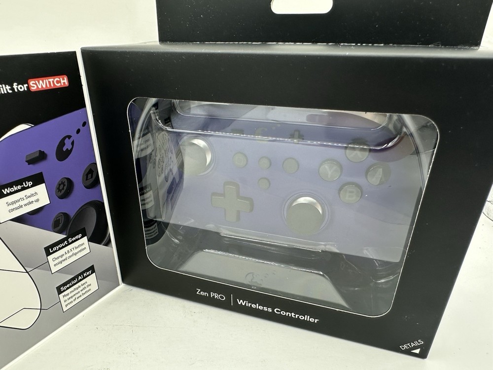 Gulikit Zen Pro Wireless Controller Nintendo Switch PC Android iOS Purple Sealed