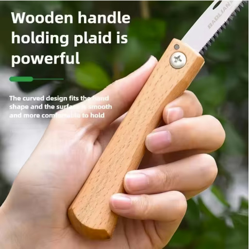Folding Pull Saw Mini Hand Saw Woodworking Flush Cut Tool