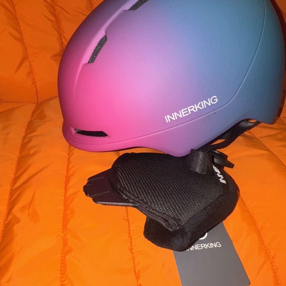 InnerKing Lightweight Ski Helmet Small with Action Camera Mount - New