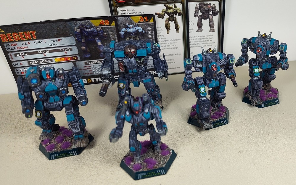 Pro-Painted Battletech Miniatures Commission Services
