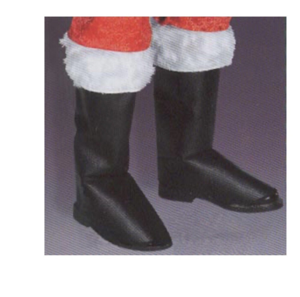Santa suit boot tops rubies #2325
