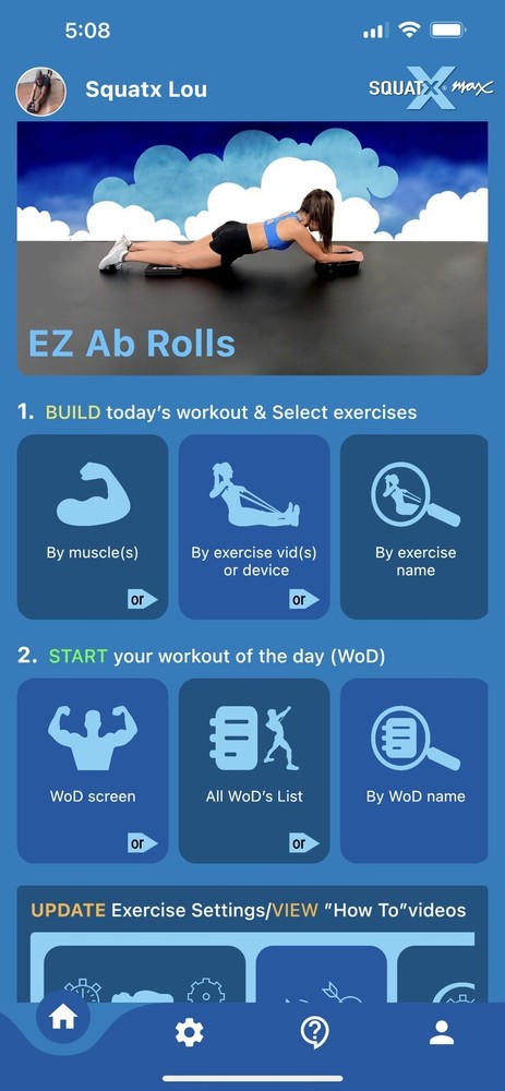 SmithShaper PRO Ab squat Roller (ASR) & Super Pad - Ab Rolls, Wall Squats, +