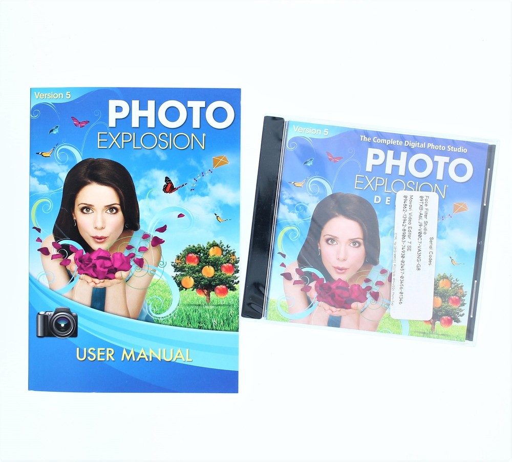 PHOTO EXPLOSION DELUXE The Complete Digital Photo Studio Software (Version 5)