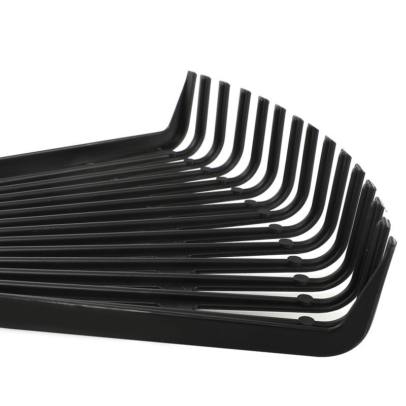 Efficient 8 Inch Wood Poly Leaf Rake Ergonomic Handle Easy Yard Cleanup New