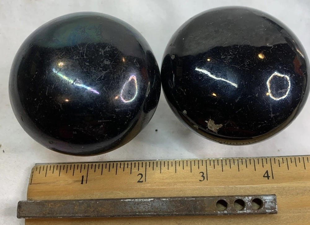 Two Antique Mortise Lock Door Knobs Original Replacement Knobs With Spindle