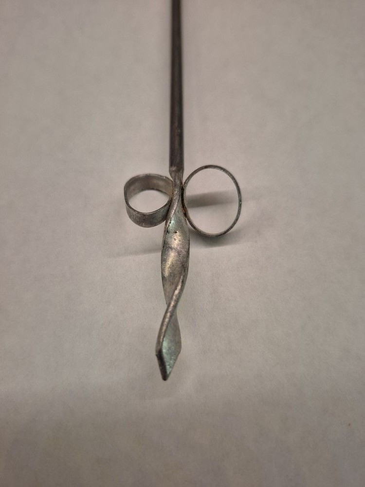 Vintage Double Loop Twin Curl Cutter Garnishing Tool, No Handle