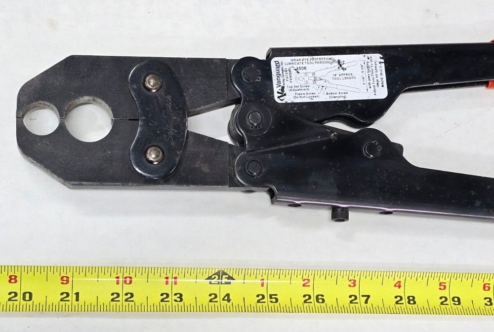 Vanguard Piping System Full Circle Crimp Crimper Tool 4506