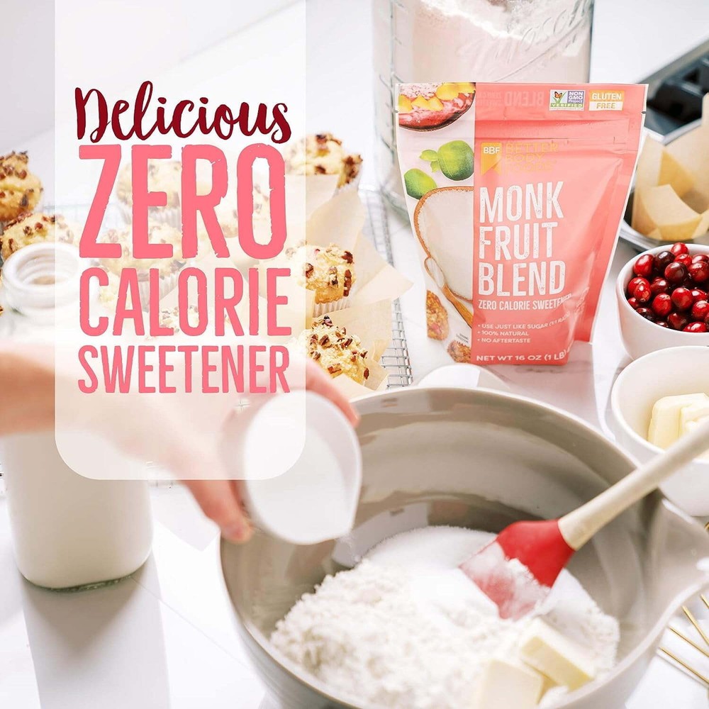 Zero Calorie Monk Fruit Sweetener Blend – 1 lb