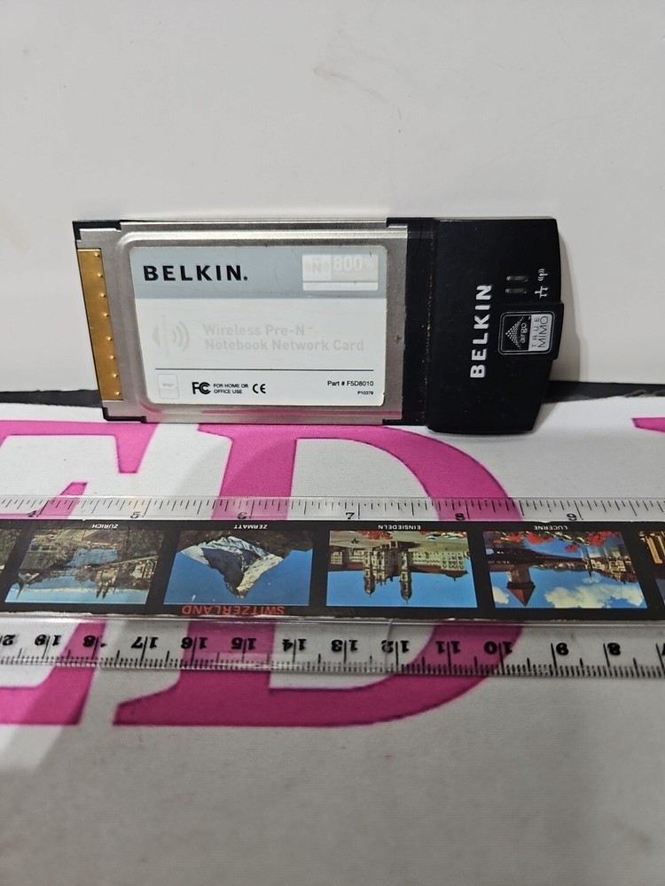 Belkin F5D8010 Wireless Pre-N Notebook Network Card