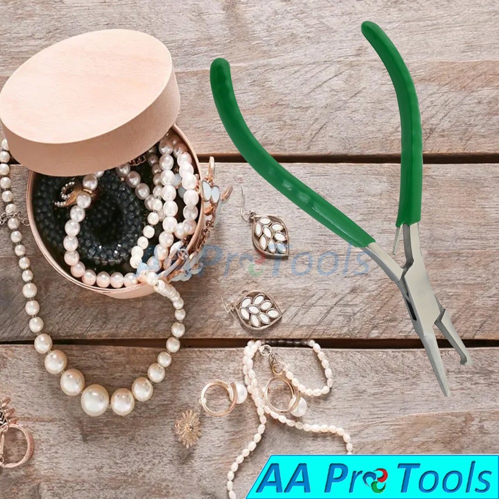 AA Pro: Mini Split Ring Plier Fishing Pliers Useful Tools 5" Hook Remover Green
