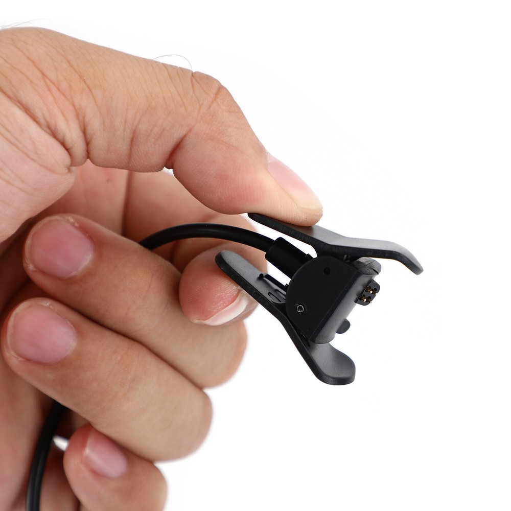 1m USB Data Charger Replacement Charging Clip Cable For vivosmart 3 Smart Watch.