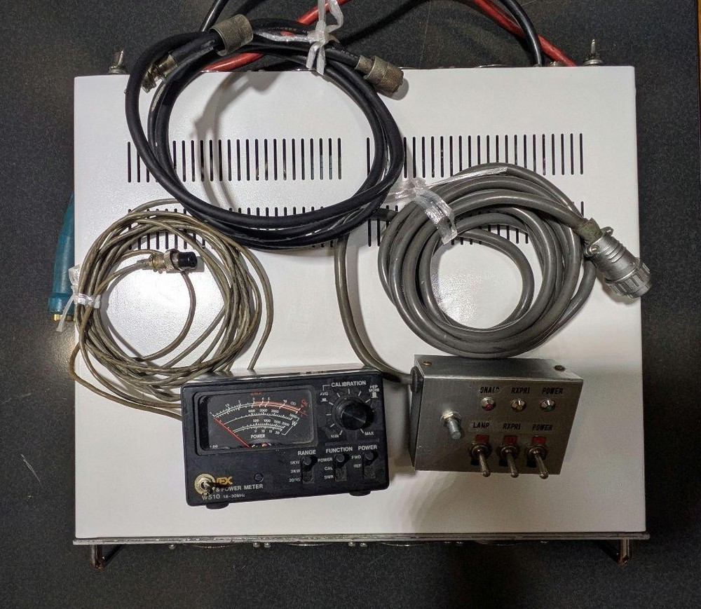 Oami Linear Amplifier 14-Transistor Black Box 5kW Controller Vintage Tested