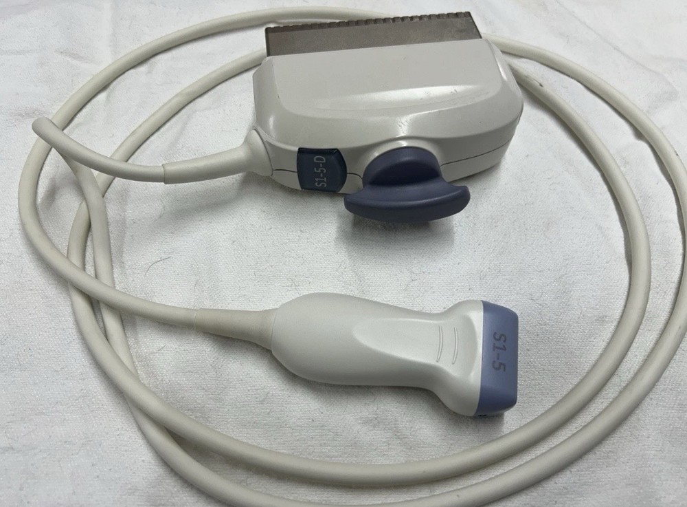 GE Model S1-5-D Phased Array Ultrasound Transducer Probe