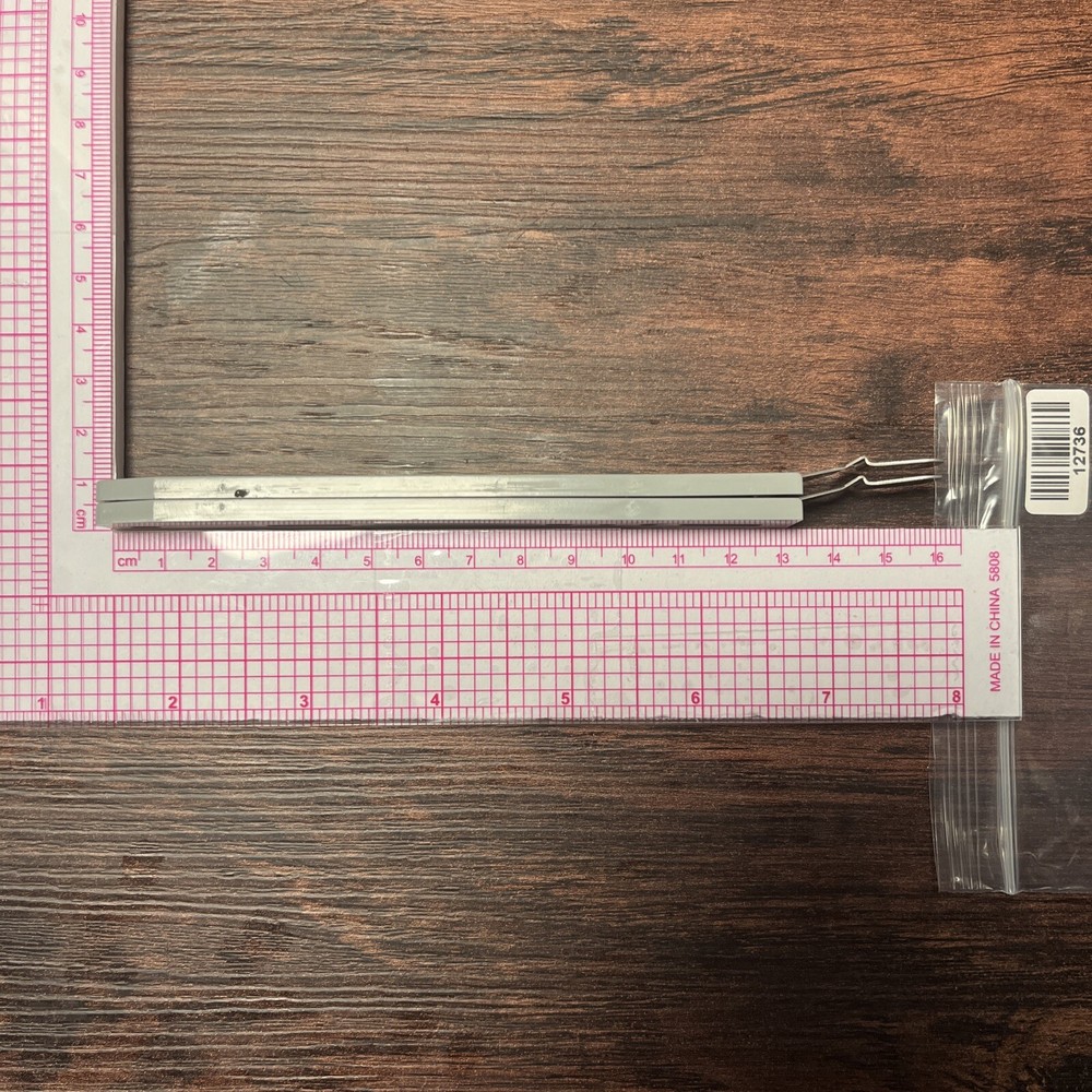 3.5" or 5.25" Drive Rails Pair For Vintage Computer System (Unknown) Case