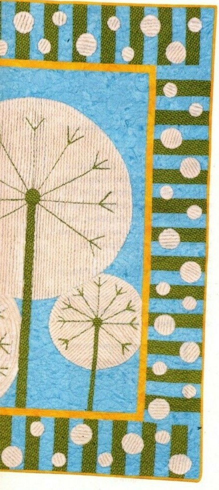 Dandelions Quilt Pattern Pieced/Applique LB