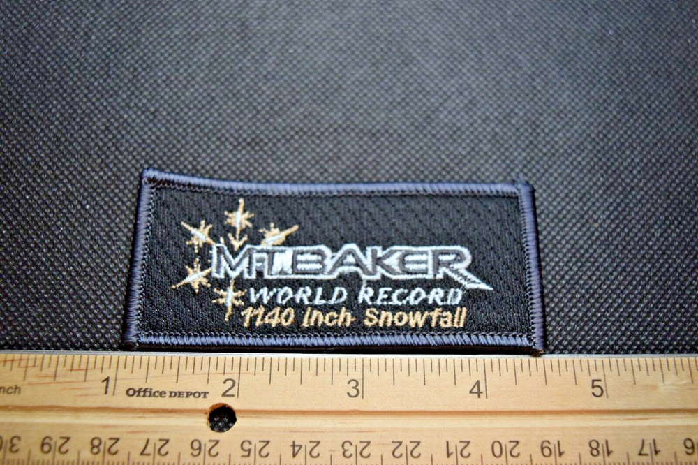 Mt Baker Washington Ski Patch Vintage