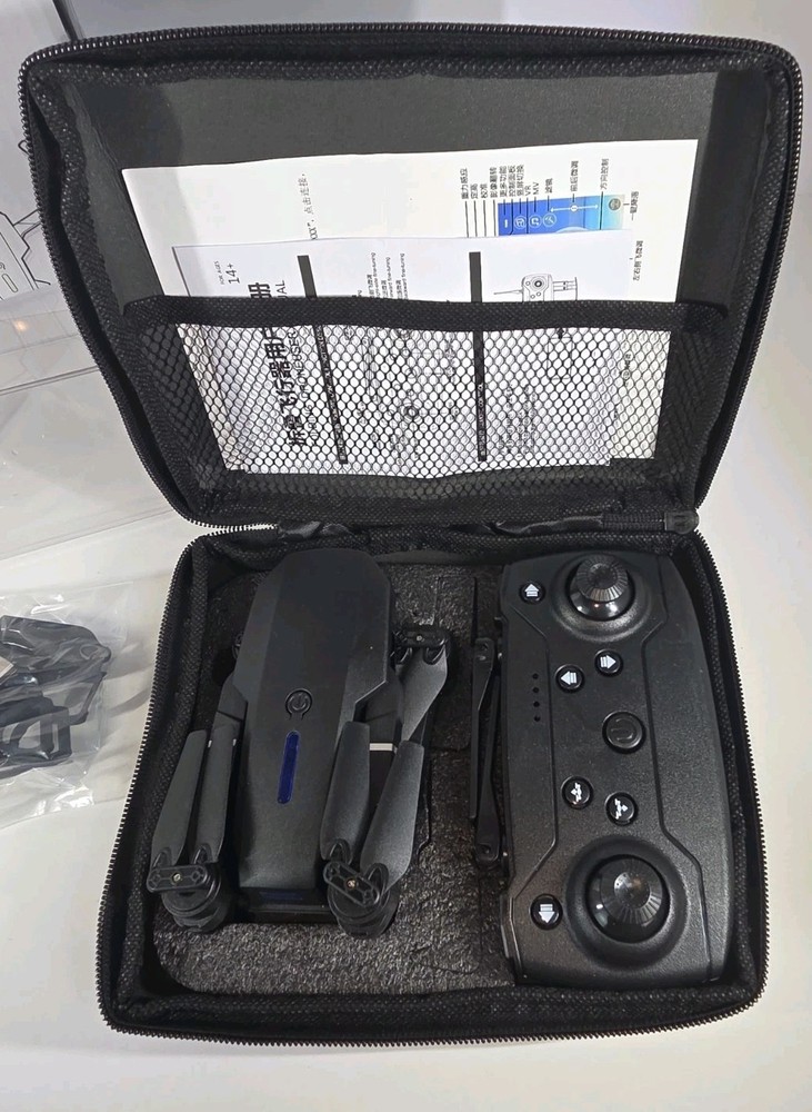 UAV E88 Drone Black Open Box
