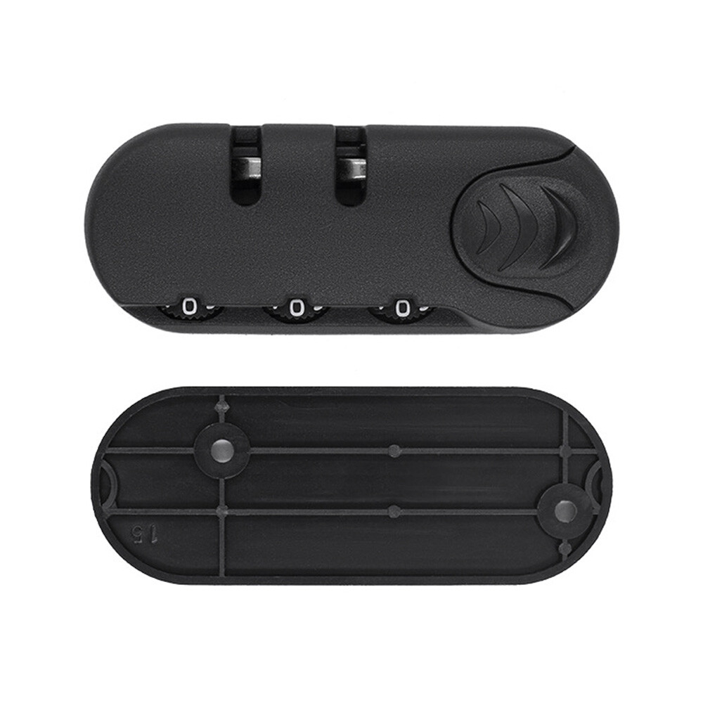 3-Digit Combination Padlock Accessories for Luggage Suitcase Bag Iron Code Lock/