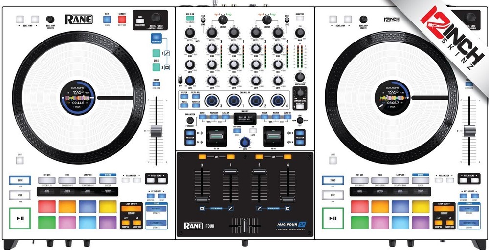 Rane Four Skin White Black