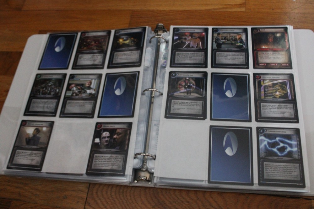 Star Trek CCG 2E Second Edition ENERGIZE INCOMPLETE Lot Set