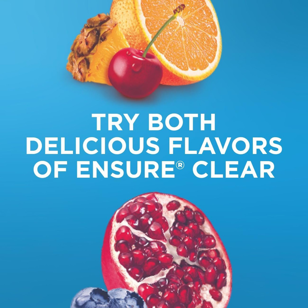 N-sure Clear Mixed Fruit 8g Protein Nutrition Drink 10oz 12-Pack