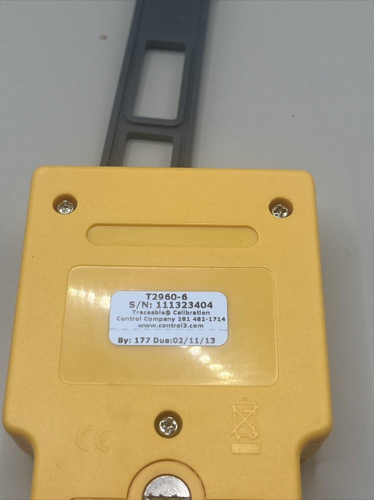 TRACEABLE 4015 Thermocouple Thermometer,1 Input,Type K