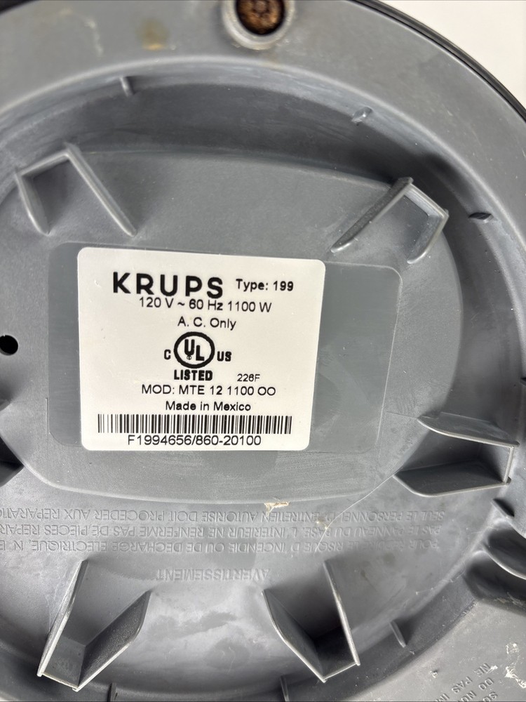 KRUPS Aroma Control Programmable Coffee Maker Type 199 10 Cup Thermal Carafe