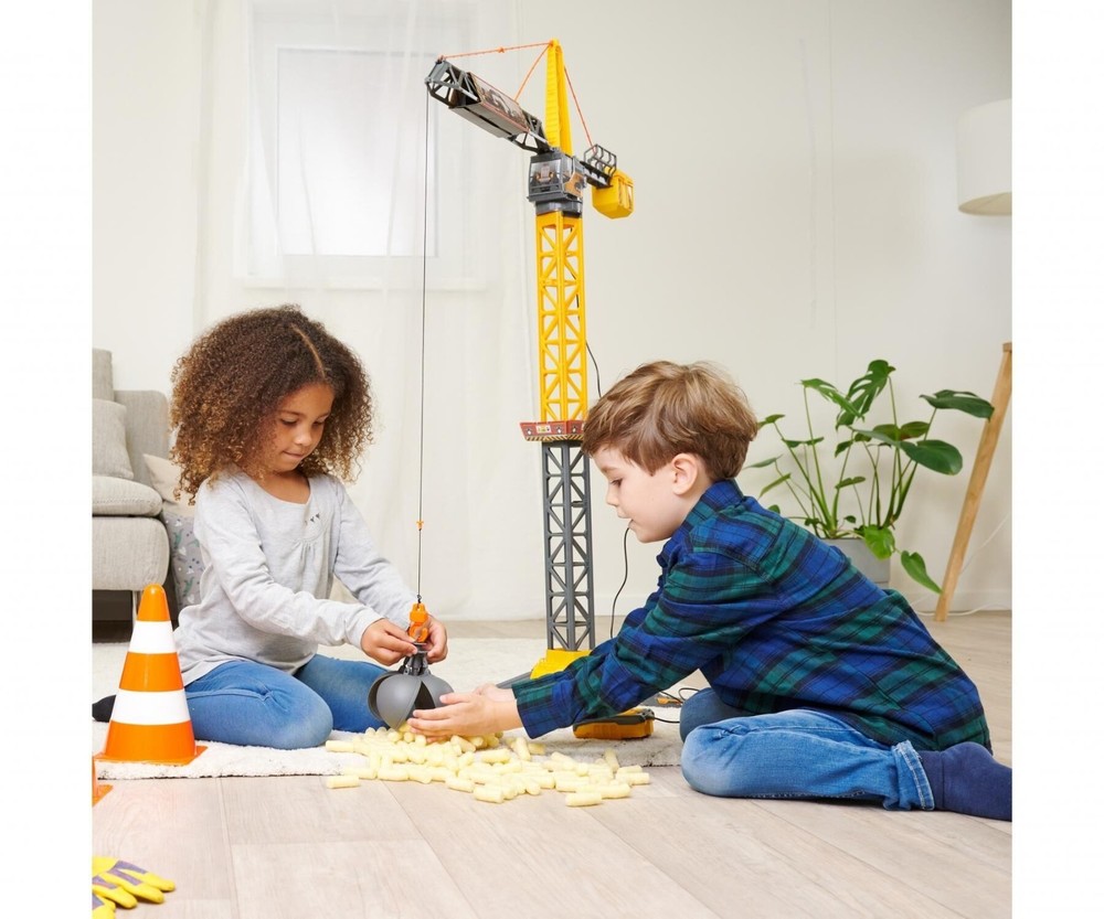 Dickie mighty crane yellow and black