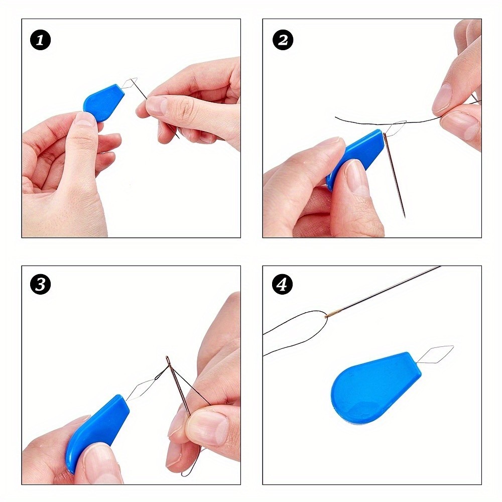1set Sewing Tools Kits Include U Shape Sewing Seam Ripper Steel Sewing Needles