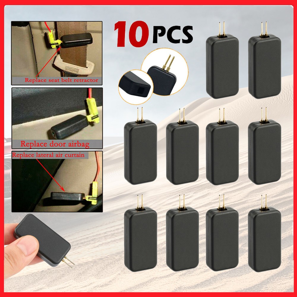 10 Pcs Car Simulator Emulator SRS Resistor Bypass Fault Finding Diagnostic Tools