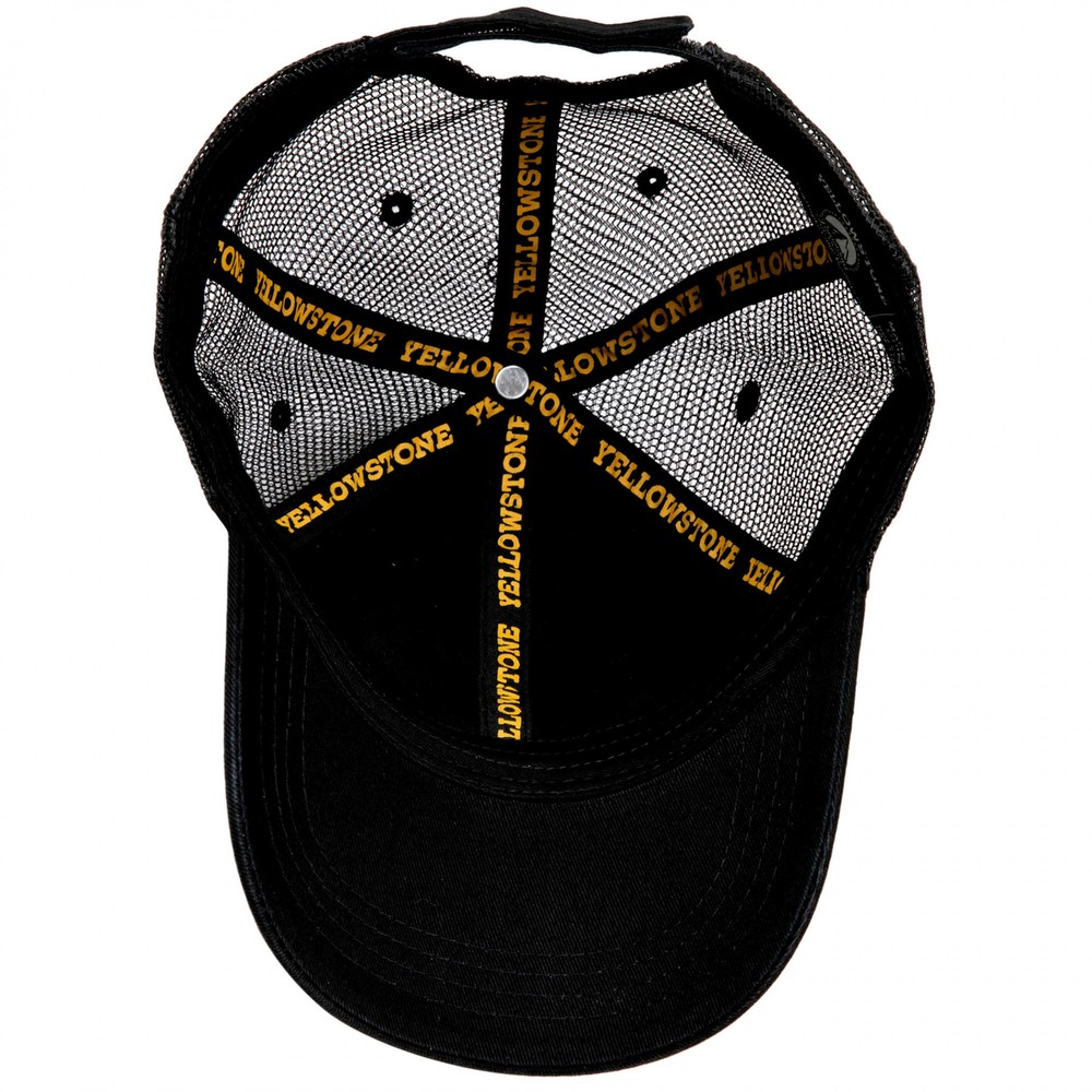 Yellowstone Dutton Ranch Bronco Logo Adjustable Trucker Hat Multi-Color