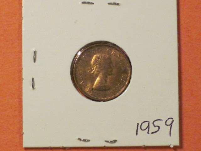 1959 Cent - Canada - KM# 49 - Very nice